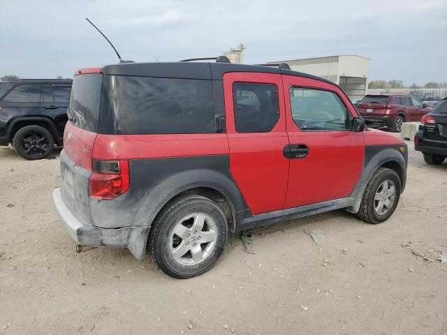 5J6YH17615L014050 - 2005 HONDA ELEMENT EX Rouge photo 3