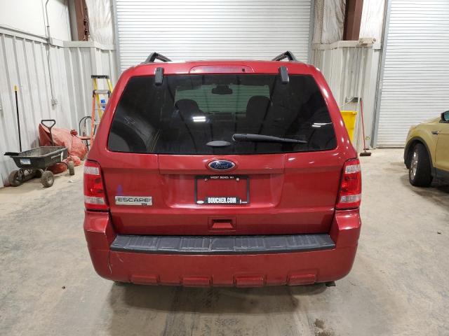 1FMCU9D7XCKC08159 - 2012 FORD ESCAPE XLT RED photo 6