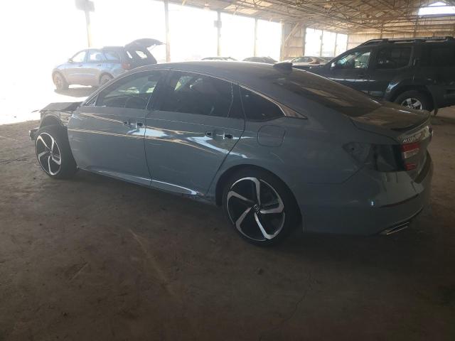 1HGCV2F36NA010935 - 2022 HONDA ACCORD SPORT Mavi foto 2