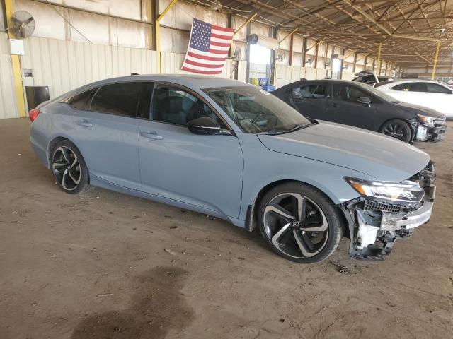 1HGCV2F36NA010935 - 2022 HONDA ACCORD SPORT Mavi foto 4