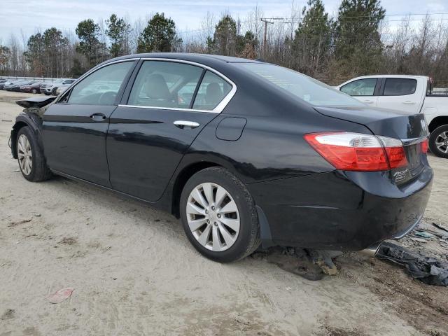 1HGCR3F80DA047905 - 2013 HONDA ACCORD EXL BLACK photo 2