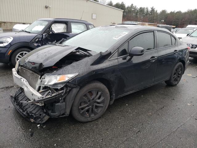 2HGFB2F97DH531897 - 2013 HONDA CIVIC EXL Սև լուսանկար 1