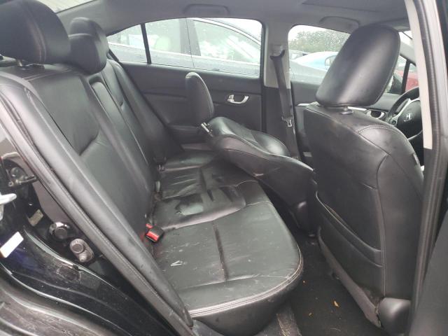 2HGFB2F97DH531897 - 2013 HONDA CIVIC EXL Սև լուսանկար 10