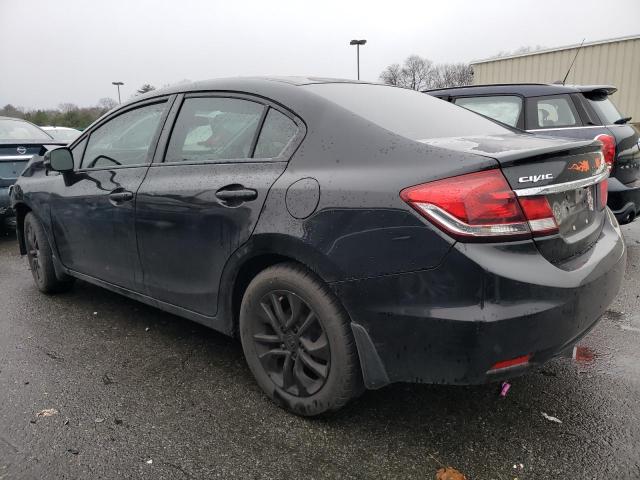 2HGFB2F97DH531897 - 2013 HONDA CIVIC EXL Սև լուսանկար 2