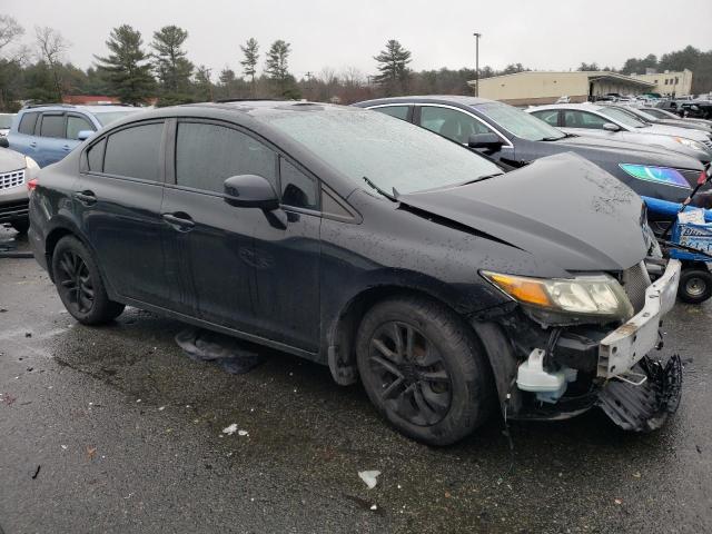 2HGFB2F97DH531897 - 2013 HONDA CIVIC EXL Սև լուսանկար 4