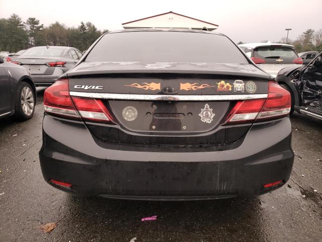 2HGFB2F97DH531897 - 2013 HONDA CIVIC EXL Սև լուսանկար 6