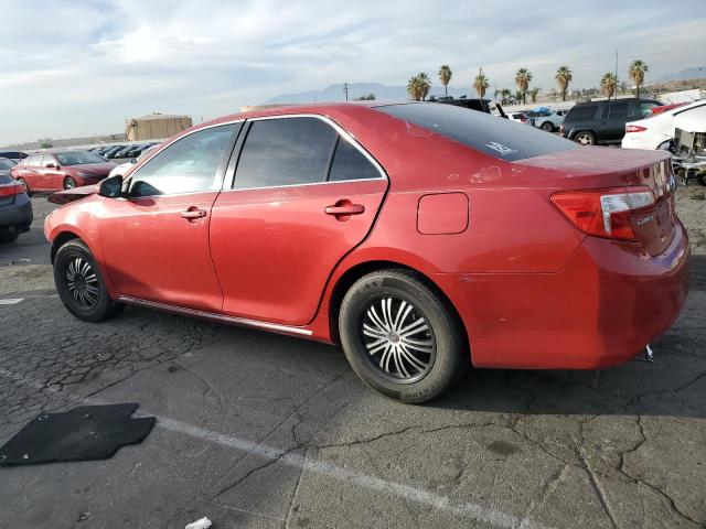 4T1BF1FK4CU596289 - 2012 TOYOTA CAMRY BASE RED photo 2