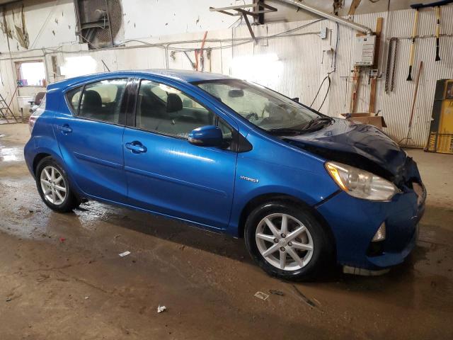 JTDKDTB36C1025814 - 2012 TOYOTA PRIUS C BLUE photo 4