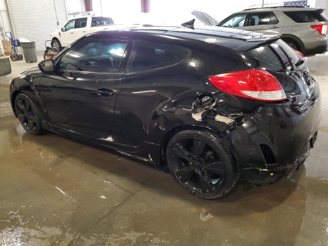 KMHTC6AD4GU259064 - 2016 HYUNDAI VELOSTER BLACK photo 2
