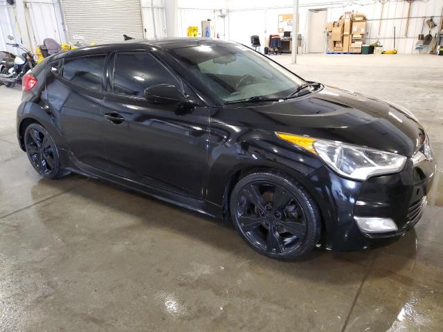 KMHTC6AD4GU259064 - 2016 HYUNDAI VELOSTER BLACK photo 4