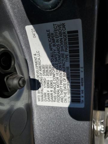 19XFC2F84ME003166 - 2021 HONDA CIVIC SPORT Gümüş foto 13