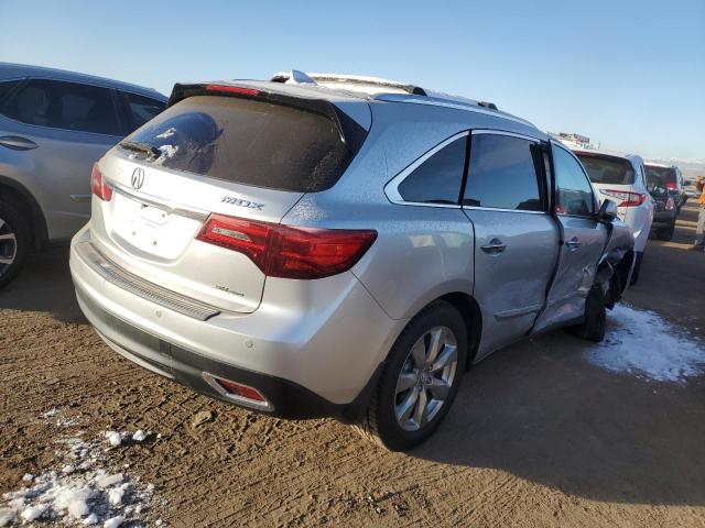 5FRYD4H82EB038250 - 2014 ACURA MDX ADVANCE SILVER photo 3