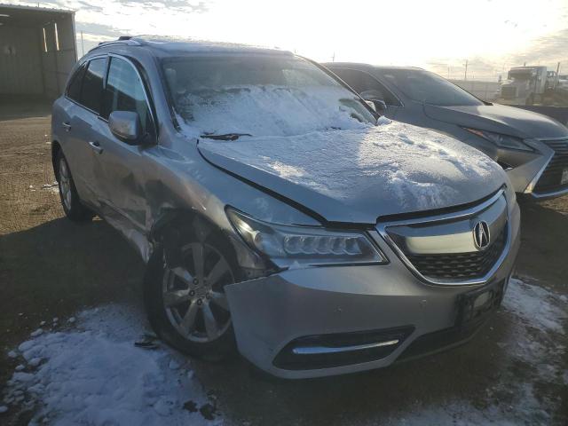 5FRYD4H82EB038250 - 2014 ACURA MDX ADVANCE SILVER photo 4