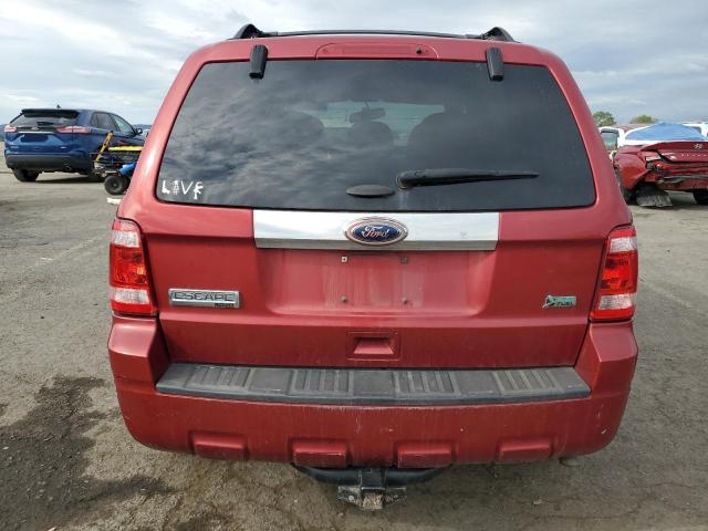 1FMCU9EG4CKB98159 - 2012 FORD ESCAPE LIMITED RED photo 6