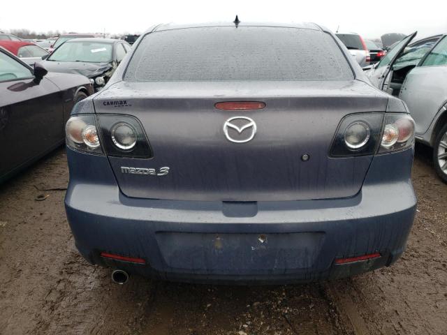 JM1BK32F271763373 - 2007 MAZDA 3 I BLUE photo 6