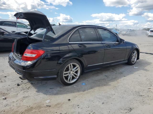 WDDGF8ABXDR250140 - 2013 MERCEDES-BENZ C 300 4MATIC BLACK photo 3