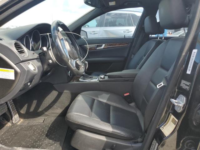 WDDGF8ABXDR250140 - 2013 MERCEDES-BENZ C 300 4MATIC BLACK photo 7