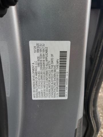 5FNRL6H65SB018122 - 2025 HONDA ODYSSEY EXL SILVER photo 13