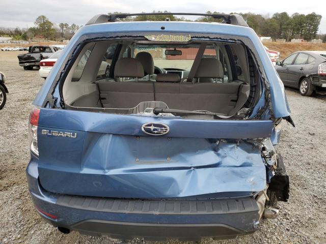 JF2SH64609H741851 - 2009 SUBARU FORESTER 2.5X LIMITED BLUE photo 6