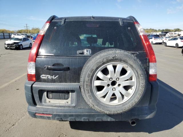 JHLRD78816C032366 - 2006 HONDA CR-V EX BLACK photo 6