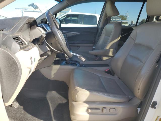 5FPYK2F56KB001323 - 2019 HONDA RIDGELINE RTL Blanc photo 7