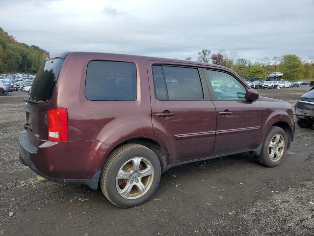 5FNYF4H52CB071134 - 2012 HONDA PILOT EXL MAROON photo 3