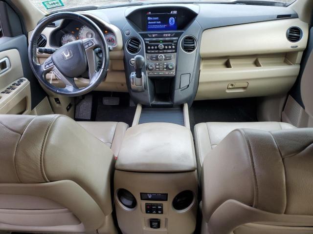 5FNYF4H52CB071134 - 2012 HONDA PILOT EXL MAROON photo 8