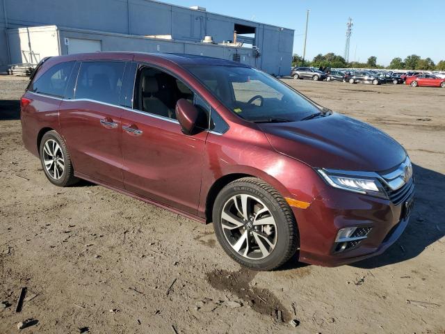 5FNRL6H98KB081967 - 2019 HONDA ODYSSEY ELITE Красный фото 4