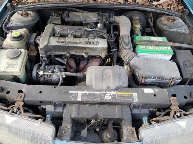 1G8ZJ5275SZ160122 - 1995 SATURN SL2 GREEN photo 11