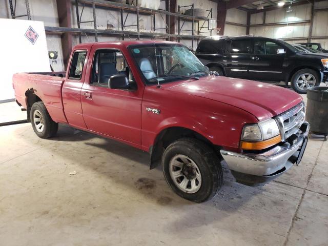 1FTYR14V0XPA63945 - 1999 FORD RANGER SUPER CAB RED photo 4