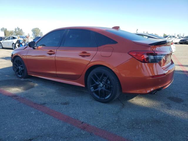 2HGFE1E51NH470046 - 2022 HONDA CIVIC SI ORANGE photo 2