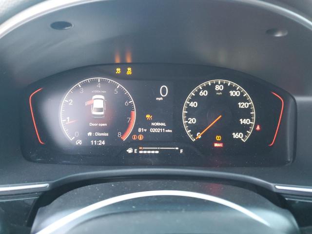 2HGFE1E51NH470046 - 2022 HONDA CIVIC SI ORANGE photo 9