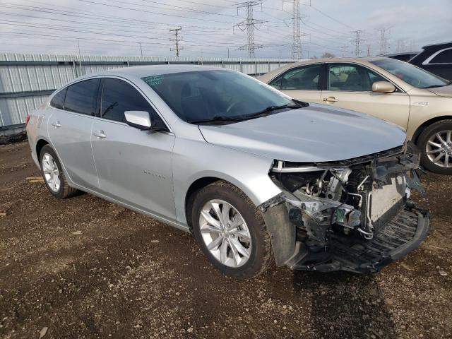 1G1ZD5ST6NF123847 - 2022 CHEVROLET MALIBU LT SILVER photo 4