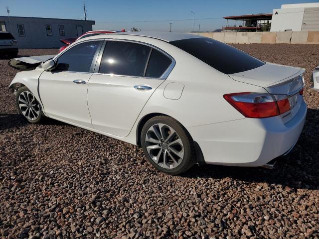 1HGCR2F54EA245551 - 2014 HONDA ACCORD SPORT WHITE photo 2