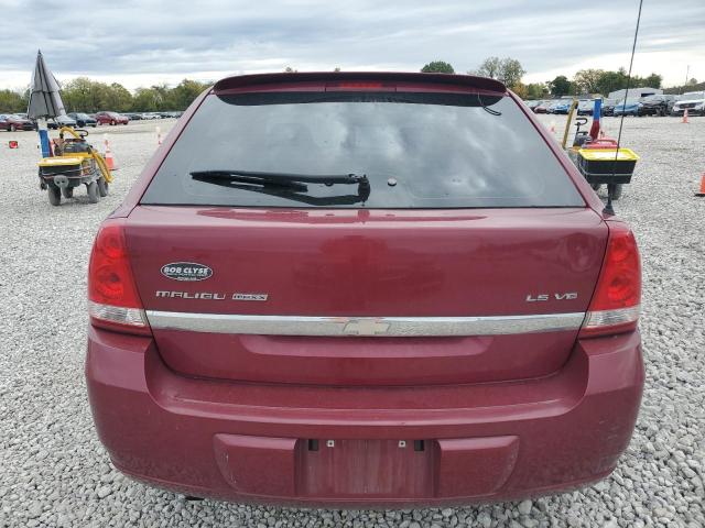 1G1ZT64885F105836 - 2005 CHEVROLET MALIBU MAXX LS Qırmızı foto 6