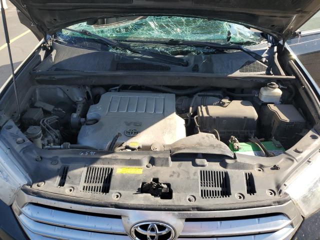 5TDBK3EHXCS096210 - 2012 TOYOTA HIGHLANDER BASE Қара фото 12