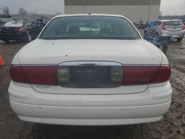 1G4HP52K55U101234 - 2005 BUICK LESABRE CUSTOM WHITE photo 6