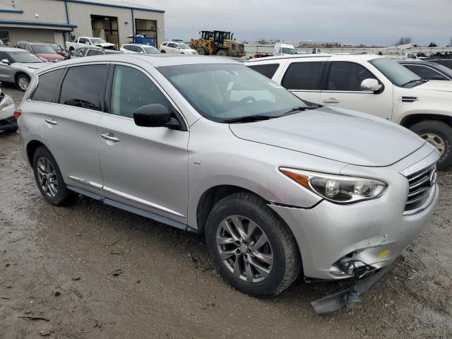 5N1AL0MM4EC520177 - 2014 INFINITI QX60 SILVER photo 4