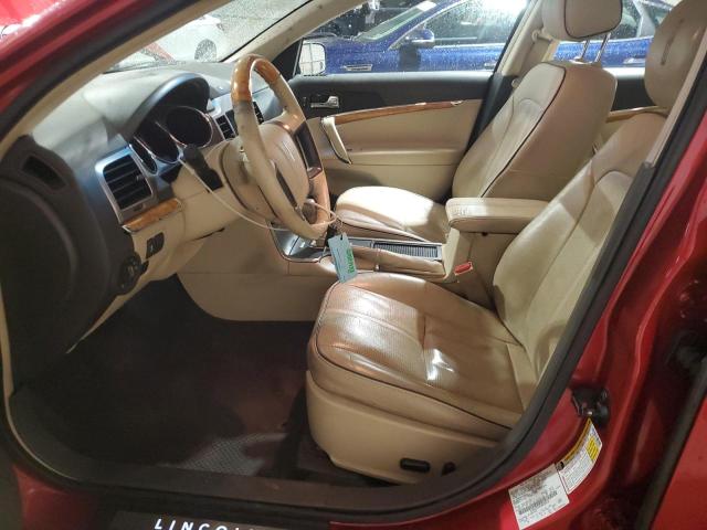 3LNHL2JC3CR830454 - 2012 LINCOLN MKZ 红色 照片 7