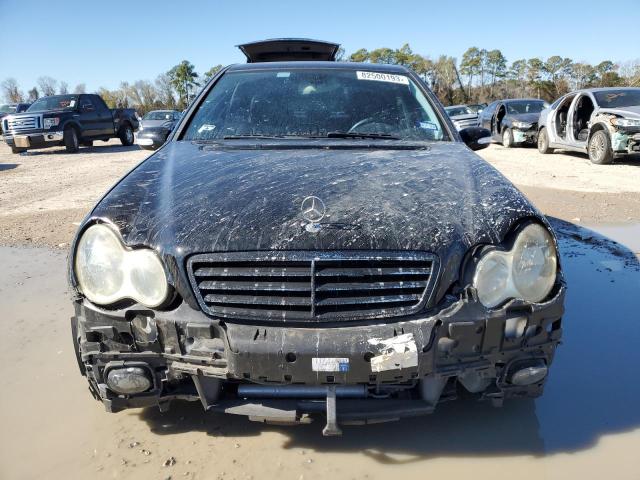 WDBRF52H36F759199 - 2006 MERCEDES-BENZ C 230 BLACK photo 5