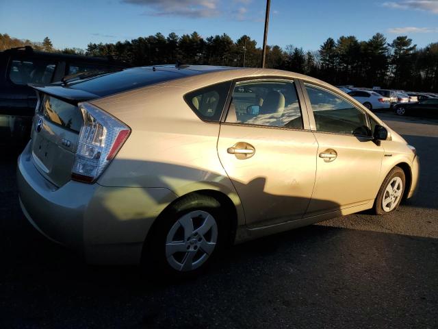 JTDKN3DU8A0046959 - 2010 TOYOTA PRIUS BEIGE photo 3