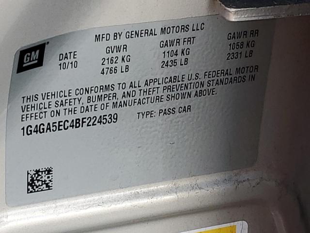 1G4GA5EC4BF224539 - 2011 BUICK ENCORE PREFERRED CX BEIGE photo 13