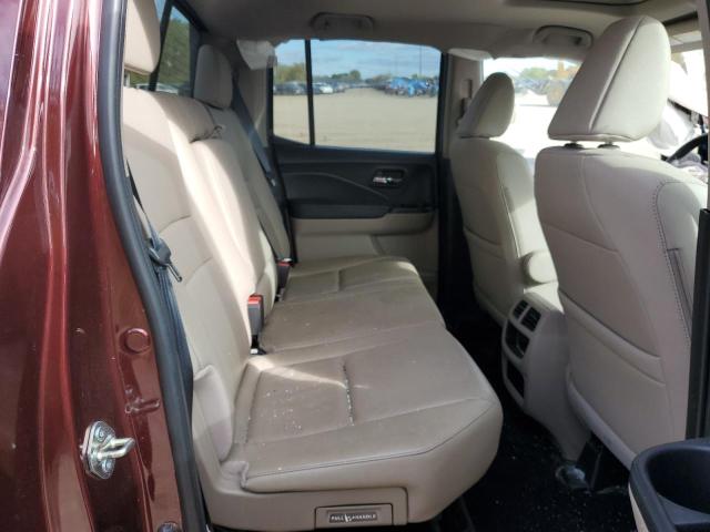 5FPYK3F7XLB000555 - 2020 HONDA RIDGELINE RTL BURGUNDY photo 10