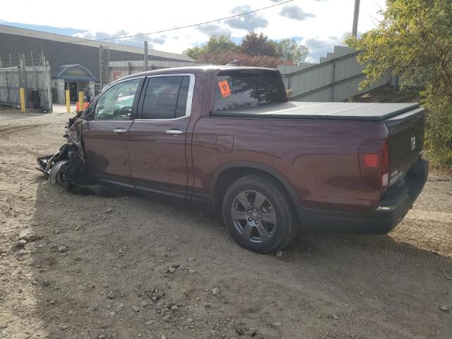 5FPYK3F7XLB000555 - 2020 HONDA RIDGELINE RTL BURGUNDY photo 2