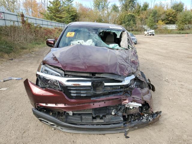 5FPYK3F7XLB000555 - 2020 HONDA RIDGELINE RTL BURGUNDY photo 5