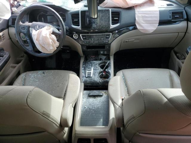 5FPYK3F7XLB000555 - 2020 HONDA RIDGELINE RTL BURGUNDY photo 8