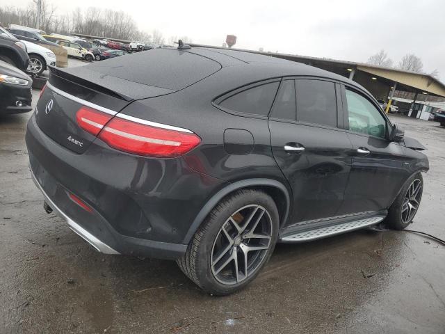 4JGED6EB8GA006653 - 2016 MERCEDES-BENZ GLE COUPE 450 4MATIC BLACK photo 3