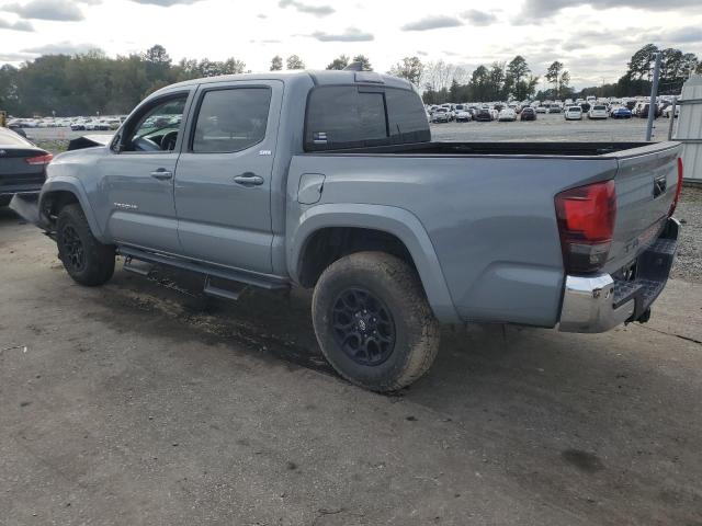 3TMAZ5CN6MM148669 - 2021 TOYOTA TACOMA DOUBLE CAB GRAY photo 2