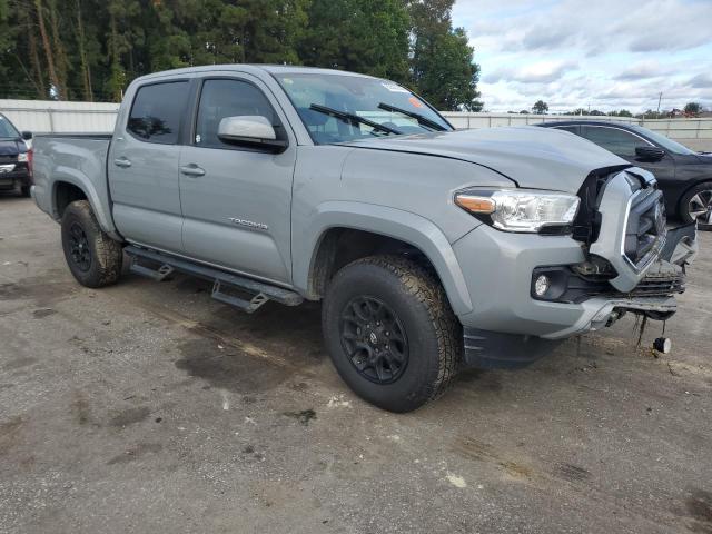3TMAZ5CN6MM148669 - 2021 TOYOTA TACOMA DOUBLE CAB GRAY photo 4