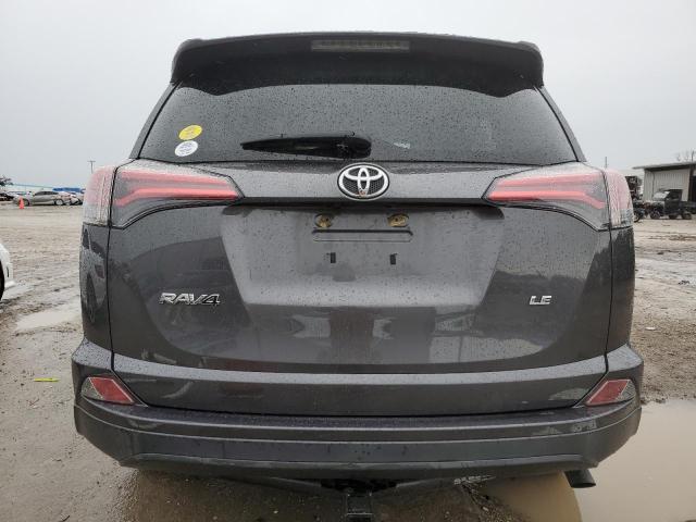 JTMZFREV4JJ207548 - 2018 TOYOTA RAV4 LE BLACK photo 6